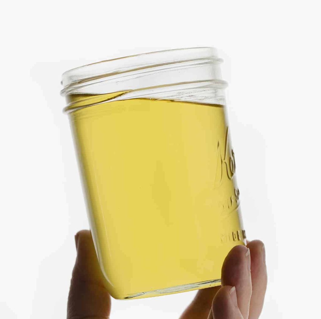 Clear oil